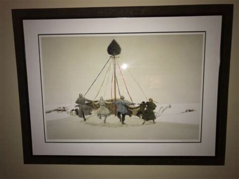 Andrew Wyeth Snow Hill 2007 Signed And Number 280300 Rare Framed 535x40