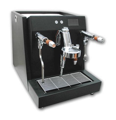 Vesuvius Dual Boiler Pressure Profiling Espresso Coffee Machine Black