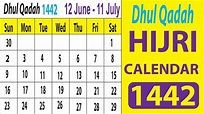 Islamic Date Today | Arabic Calendar | Islamic Calendar 2020 | Hijri ...