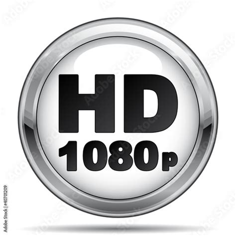 Hd 1080p Icon Stock Image And Royalty Free Vector Files On Fotolia