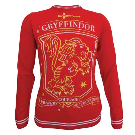 Harry Potter Adult House Crest Gryffindor Knitted Jumper Walmart Canada