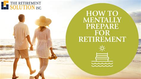 The Retirement Solution Podcast 9 How To Mentally Prepare For