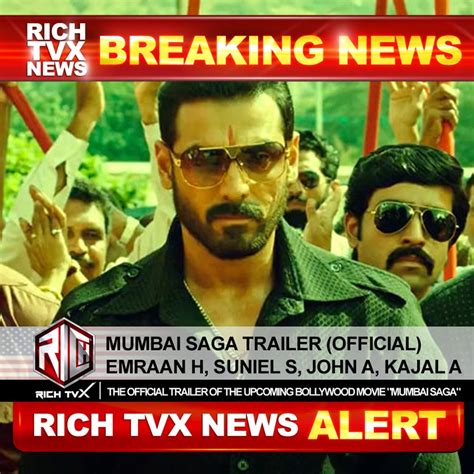 Mumbai Saga Trailer Official Emraan H Suniel S John A Kajal A