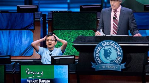 National Geographic Bee Selected State Level Questions