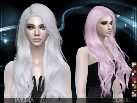 Prisma Female Hair By Stealthic At Tsr Sims 4 Updates