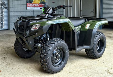 2017 Honda Rancher 420 Es Atv Review Specs Trx420fe1 4x4 Electric