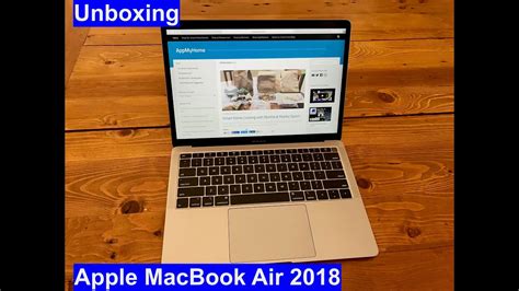 Macbook Air Unboxing Youtube