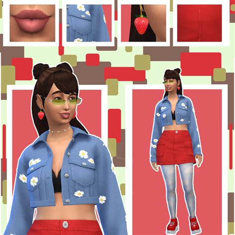 tumblr cc lookbook sims 4 mm maxis match aesthetic maxis match sims 4 mm sims 4