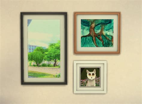 My Sims 4 Blog Painting Frames By Plasticbox