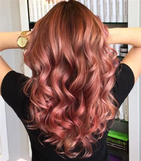 38 Brilliant Rose Gold Hair Color Ideas For 2023