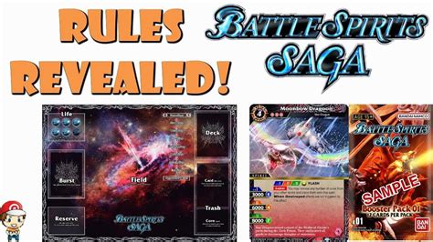Battle Spirits Saga TCG Rules Revealed How To Play Battle Spirits Saga