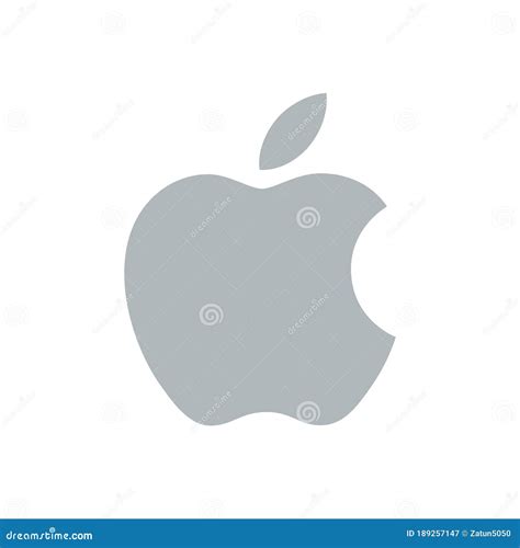 Apple Logo Vector Or Iphone Logo Editorial Photography Illustration