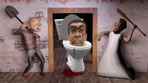 Granny Vs Skibidi Toilet Funny Horror Animation Granny Parody Youtube