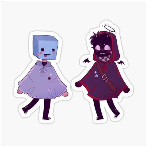 Mcyt Skeppy And Bbh Sticker For Sale By Moonwalkerx15 Redbubble