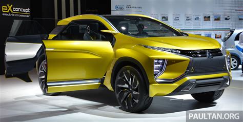 Tokyo 2015 Mitsubishi Ex Concept Makes World Debut All Electric Suv