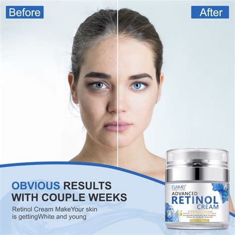 Advanced Retinol Face Cream Anti Aging Moisturizer Elaimei