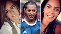 Ronaldinho y sus dos novias: el insólito casamiento del astro brasileño ...