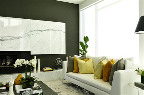 Amanda Hamilton Interior Design Modern Living Room Calgary By