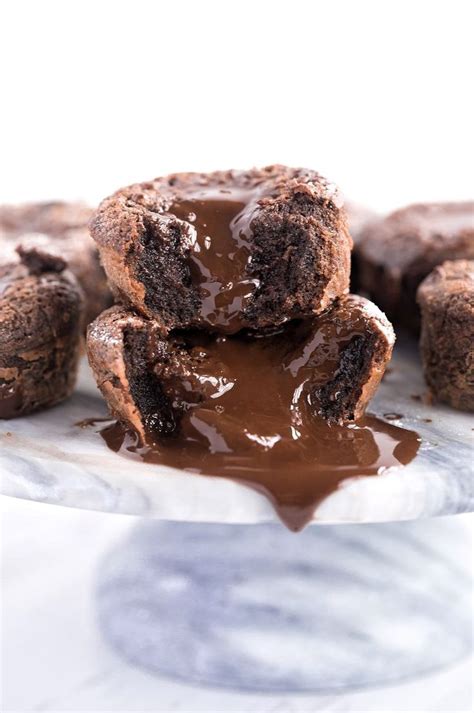 Muffin Tin Chocolate Lava Cakes Truffles And Trends Chocolate Lava