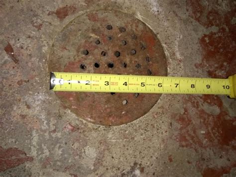 Basement Floor Drain Cover With Hole For Hose Openbasement