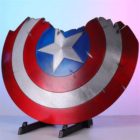 Captain America Endgame Broken Shield Metal Prop Replica