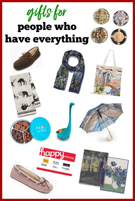 Check spelling or type a new query. Gifts for People Who Have Everything