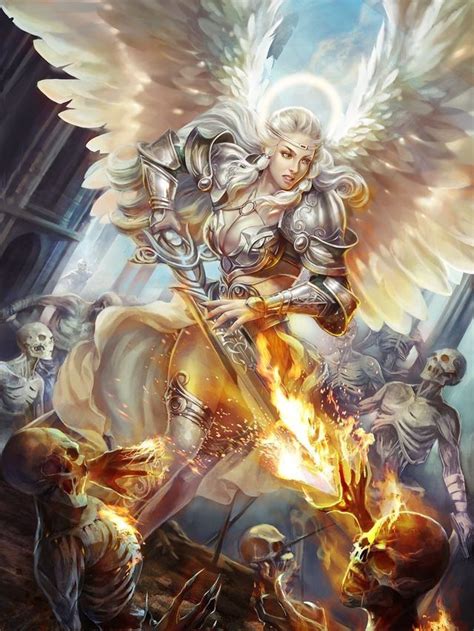 Gargola y guerrero Legend of the cryptids Más Fantasy Art Angels Fantasy Art Warrior Fantasy