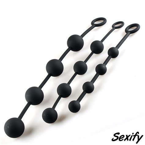 Giant Silicone Extra Large Big Anal Beads Dildo Dong Fat Butt Plug Huge Sex Toy Ebay