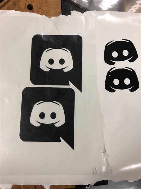 Made Some Vinyl Discord Stickers In Class Today Rdiscordapp