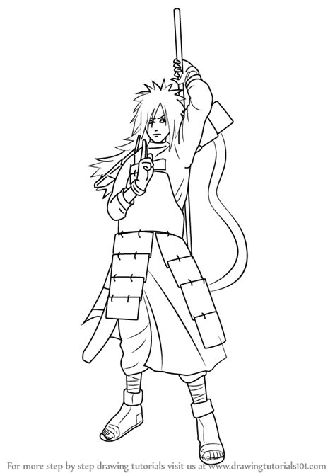 Itachi Full Body Drawing