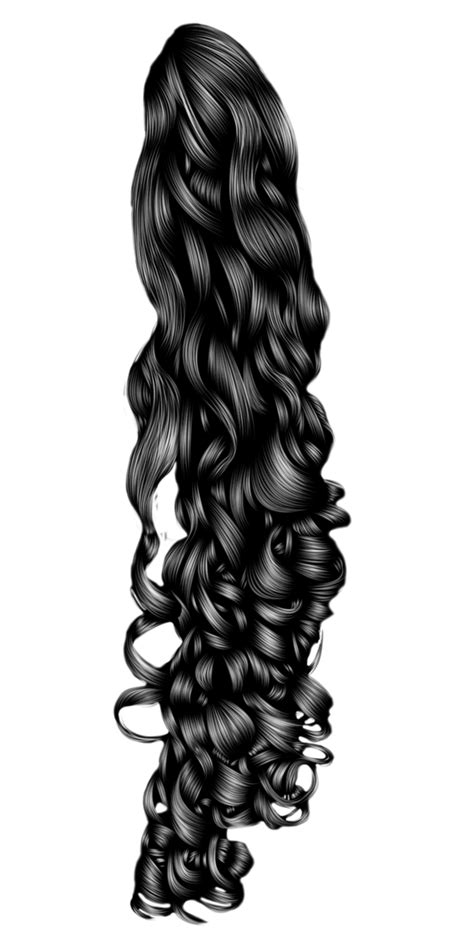 Black Curly Pony Tail By Hellonlegs On Deviantart Black Curly