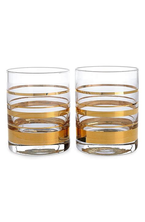 Kate Spade New York Hampton Street Double Old Fashioned Glasses Set Of 2 Nordstrom