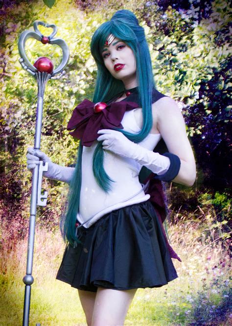 the guardian of time sailor pluto cosplay by tinemarieriis on deviantart