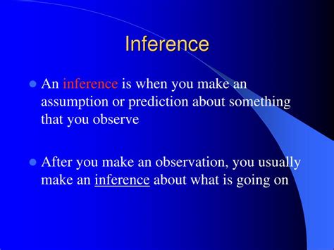 Ppt Observation Vs Inference Powerpoint Presentation Free Download