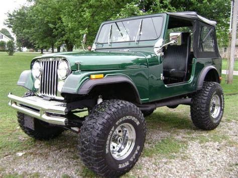 Green Jeep Lifted