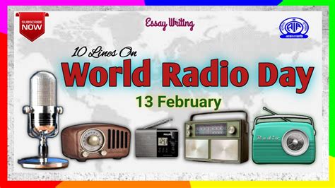 10 Lines On World Radio Day In English International Radio Day