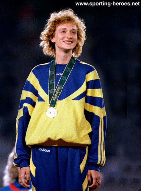 Inessa Kravets 1995 World And 1996 Olympic Triple Jump Champion Ukraine