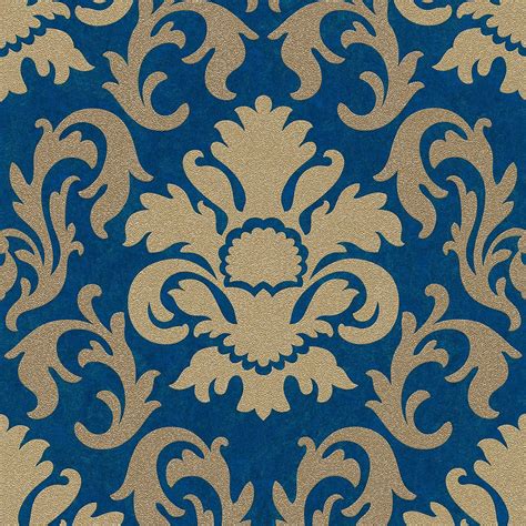 Blue Damask Wallpapers Top Free Blue Damask Backgrounds Wallpaperaccess