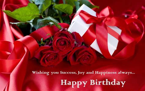 Wishing You Success Joy And Happiness Alwayshappy Birthday
