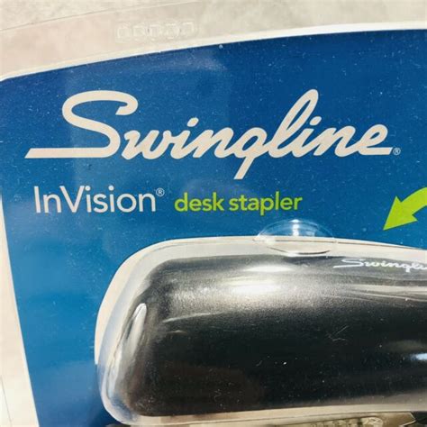 Swingline Invision Stapler Sheet Capacity Charcoal Gray For