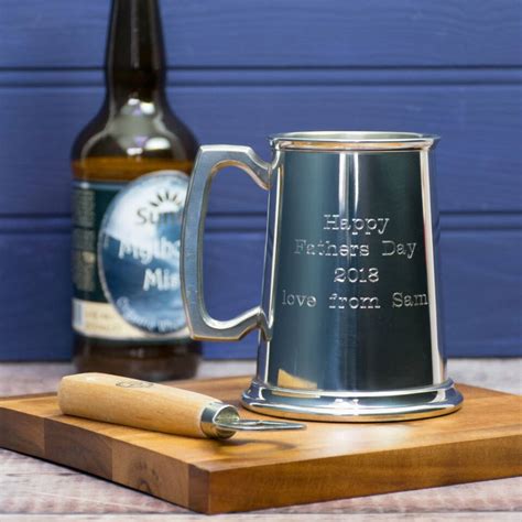 Personalised Engraved Pewter Tankard By All Things Brighton Beautiful