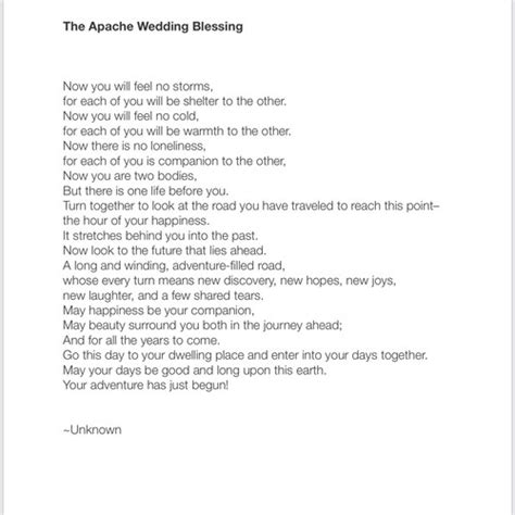 Apache Wedding Blessing Prayer Digital Art Print Love Etsy