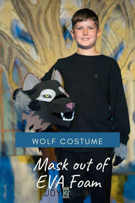 Create A Wolf Mask Out Of Eva Foam In 2020 Wolf Mask Wolf Costume Wolf