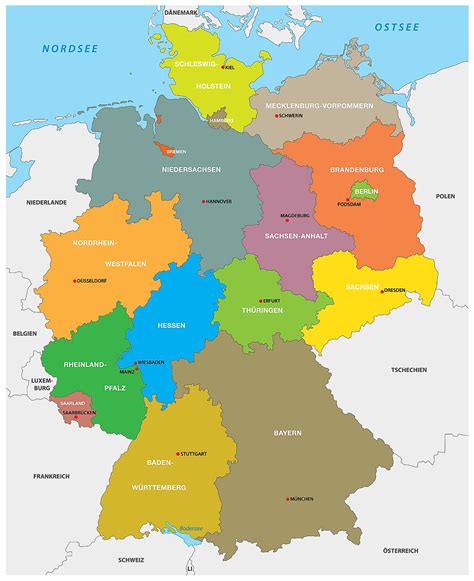 Mapas De Alemania Atlas Del Mundo