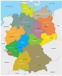 Labeled Map Of Germany