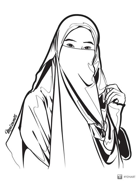 (pascol) hijab semok mandi bugi*l cantik mulus semongko. Paling Keren 30 Gambar Perempuan Berpurdah Kartun - Gambar ...