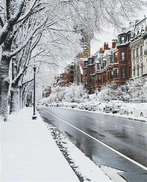 Boston Massachusetts Winter Scenery Winter Scenes Winter Pictures