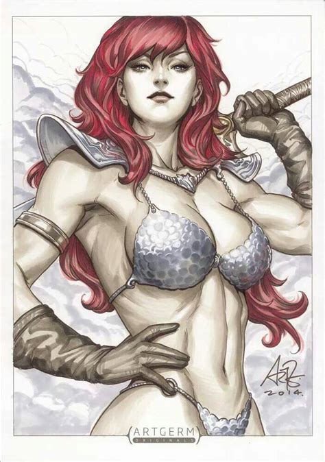 Red Sonja Red Sonja Drawn By Stanley Lau Danbooru