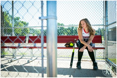 High School Senior Girl Softball Player Kristina Lynn Photography