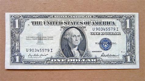 Convert 1 us dollar (usd) to malaysian ringgit (myr). 1 US Dollar Silver Certificate Banknote (One US Dollar ...